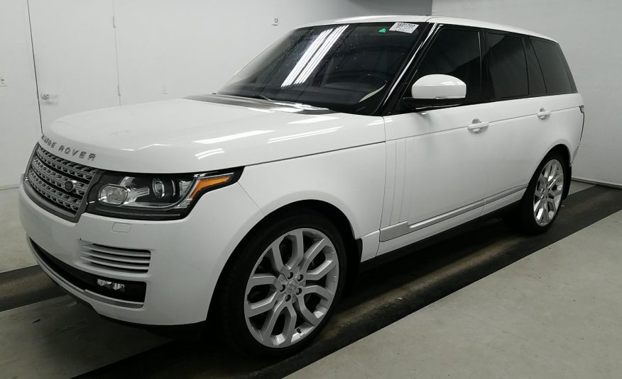 2016 Land Rover RANGE ROVER V8 SUPERCHARG