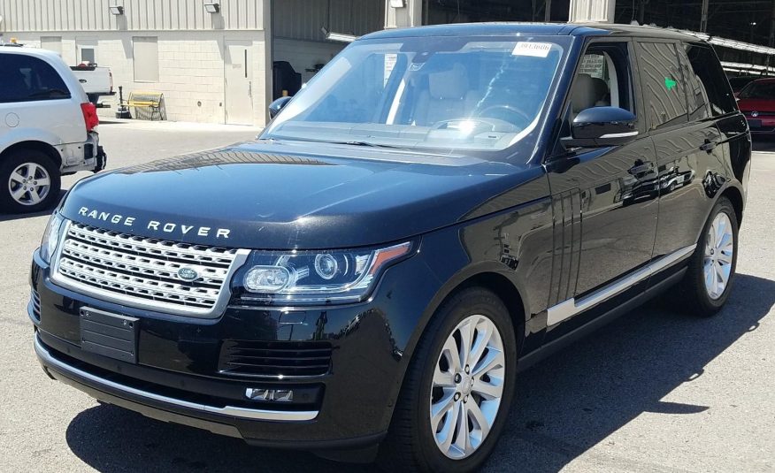 2016 Land Rover RANGE ROVER V6 HSE