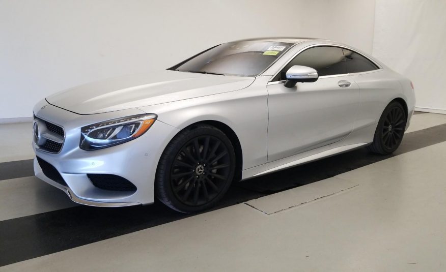 2017 Mercedes-Benz S550C4 S550