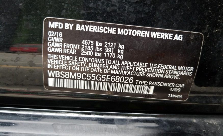 2016 BMW M3