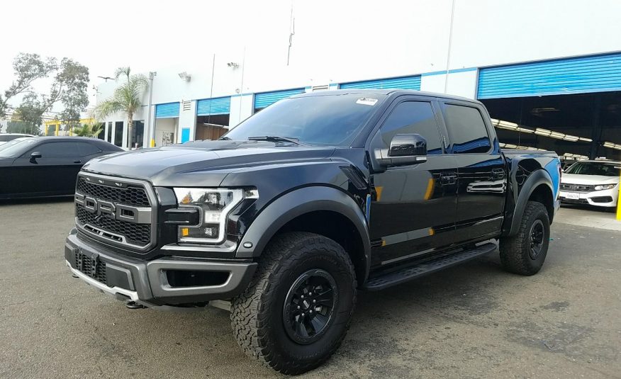2018 Ford F150 4X4 CR RAPTOR