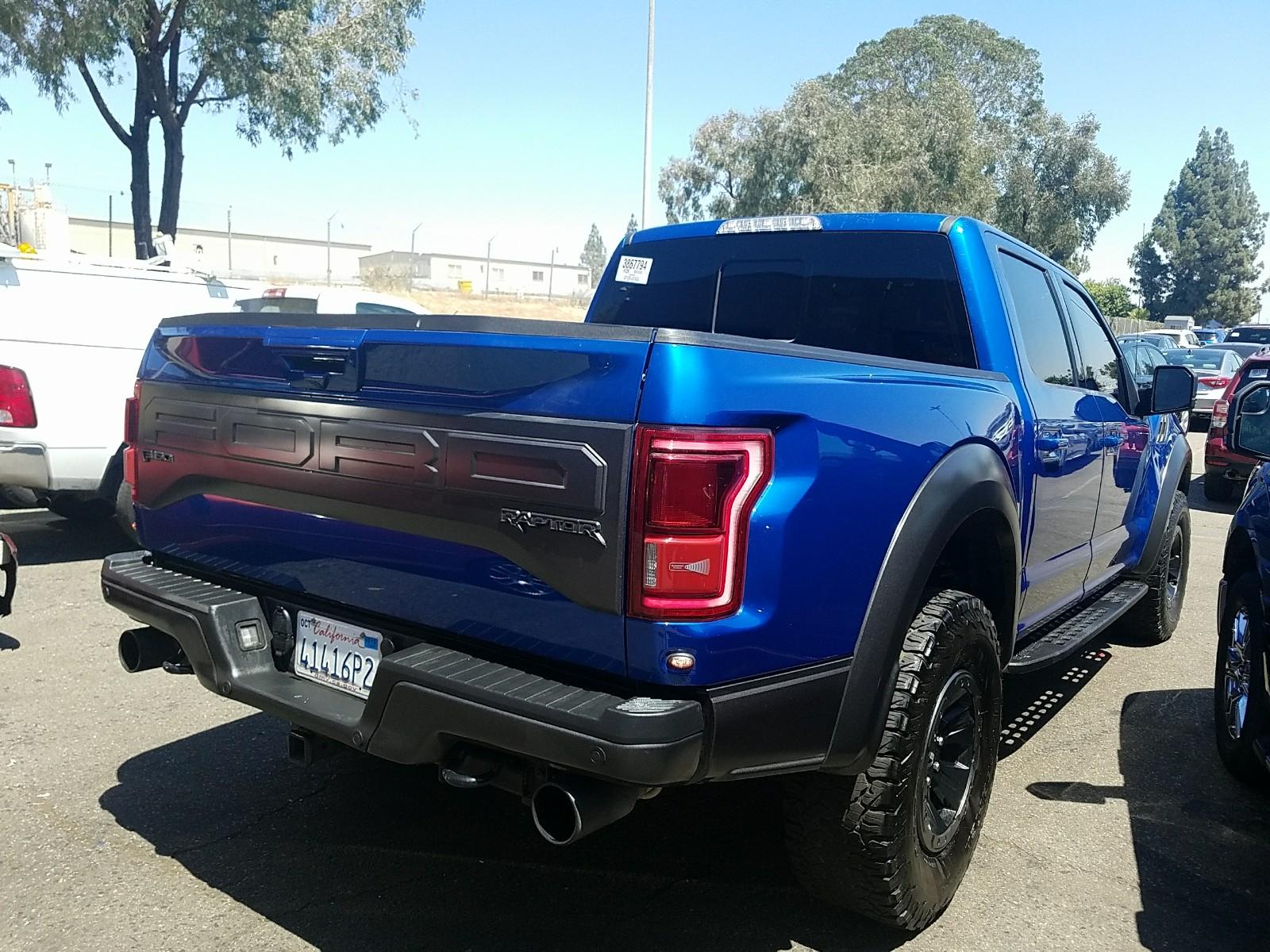 2018 Ford F150 4X4 CR RAPTOR
