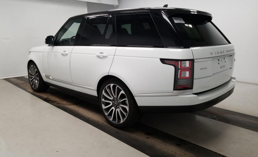 2016 Land Rover RANGE ROVER V8 SUPERCHARG