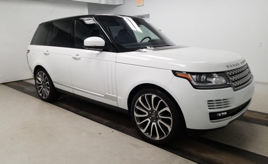 2016 Land Rover RANGE ROVER V8 SUPERCHARG