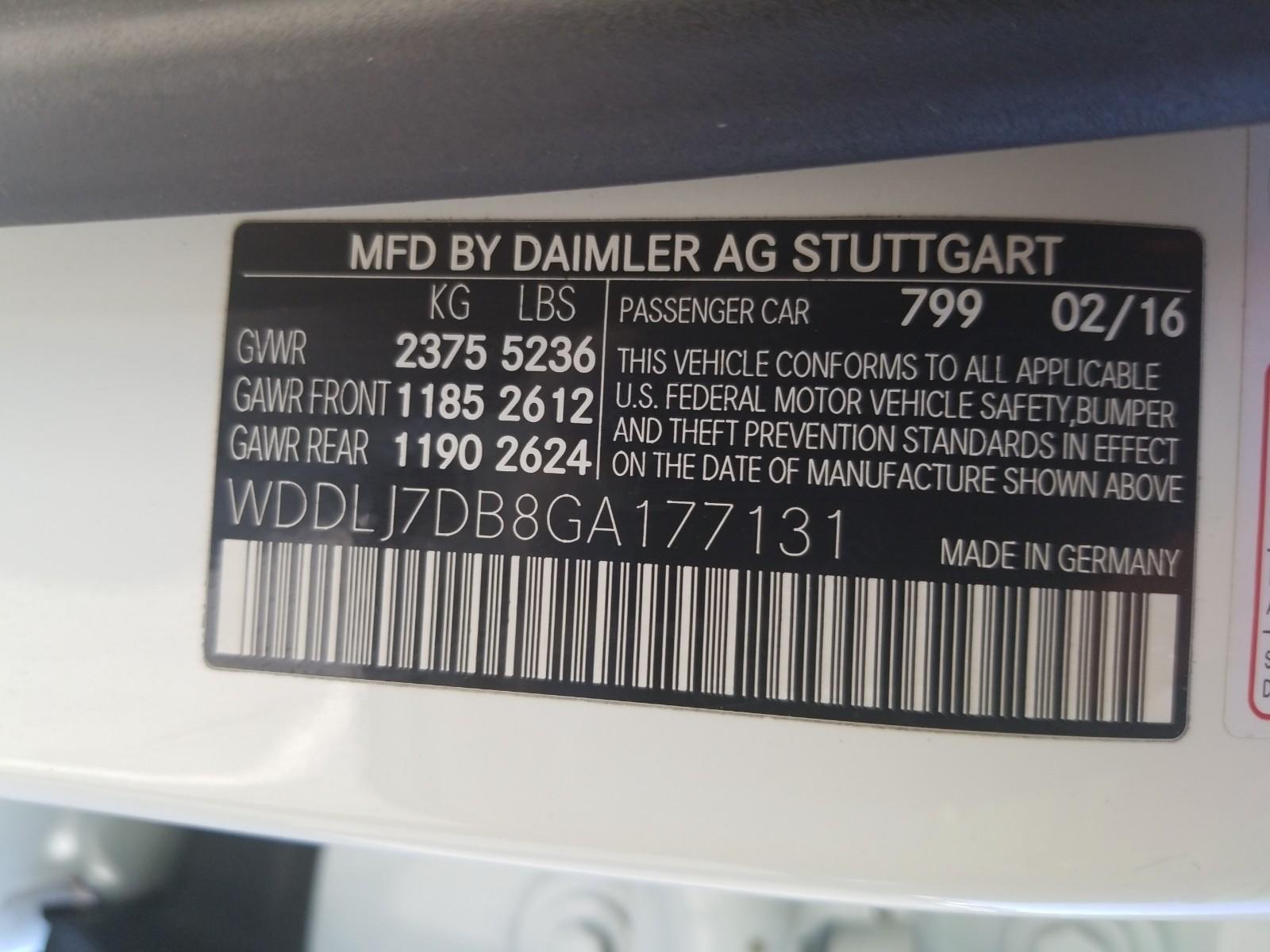 2016 Mercedes-Benz CLS550C CLS550