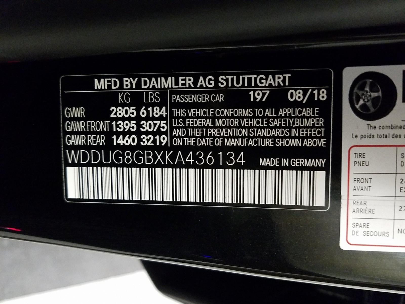 2019 Mercedes-Benz S560V4 S 560