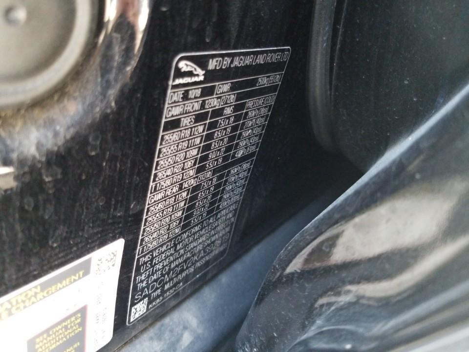 2019 Jaguar F-PACE V6 S