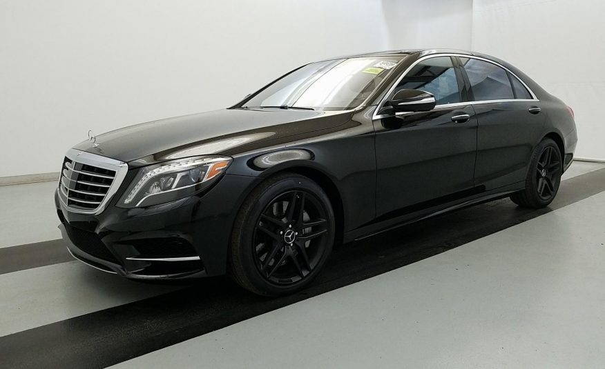 2016 Mercedes-Benz S550V4 S550