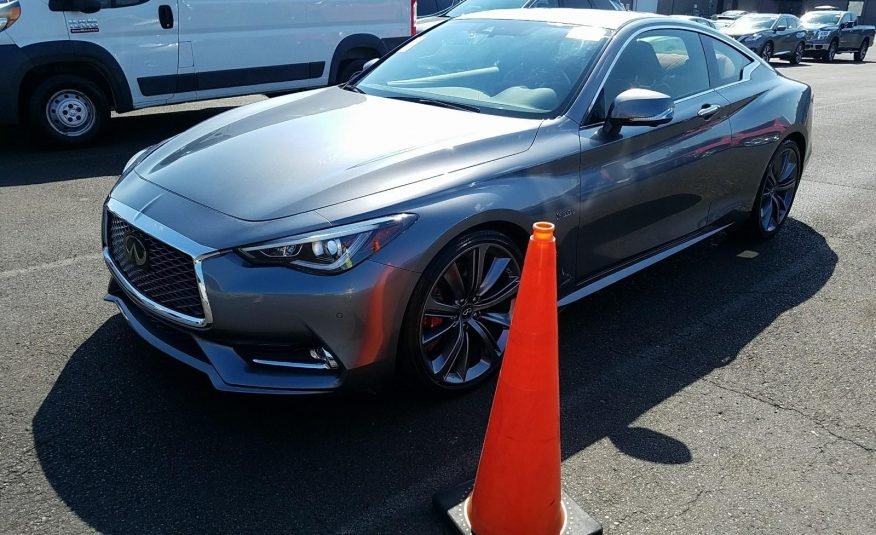 2018 Infiniti Q60 4X2 V6 RED SPORT