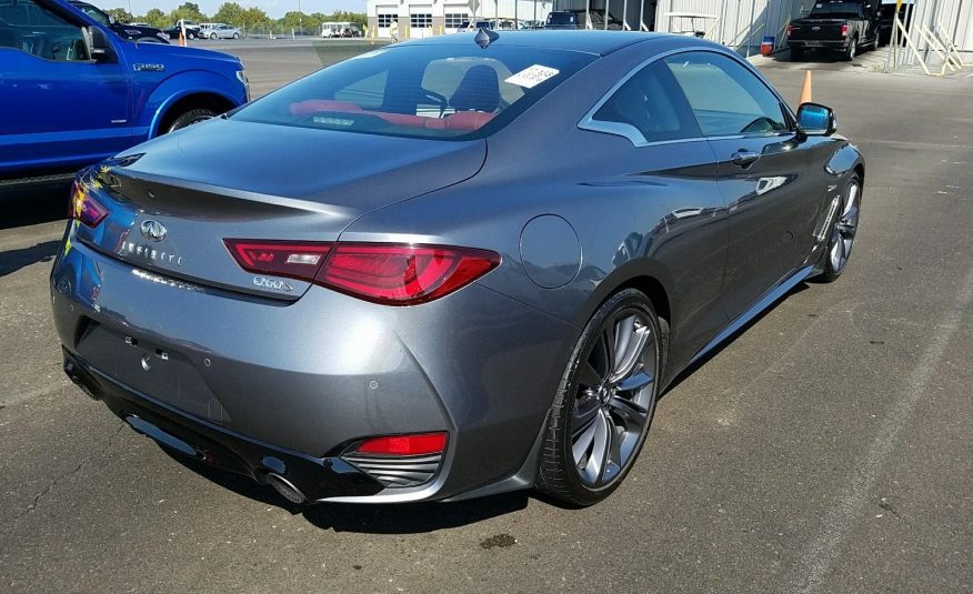 2018 Infiniti Q60 4X2 V6 RED SPORT