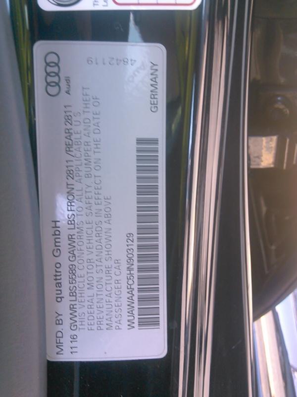 2017 Audi RS 7 PRESTIGE