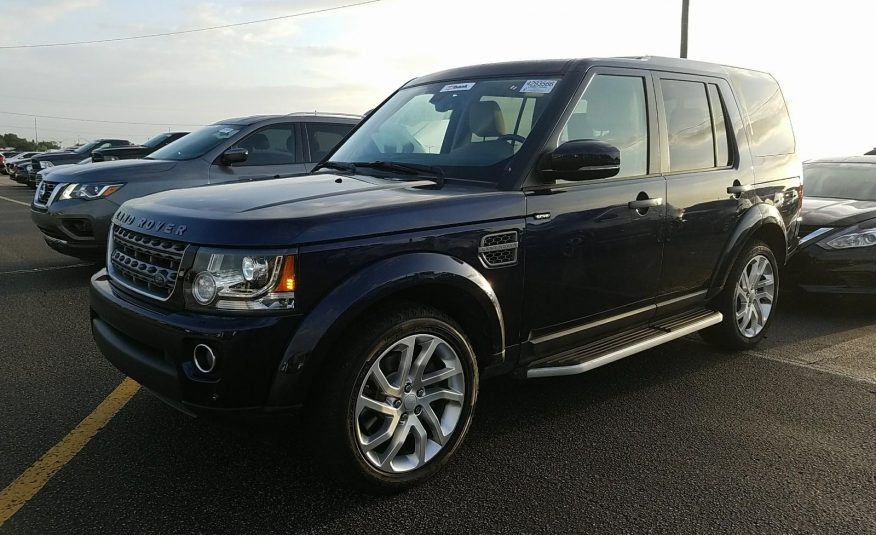 2016 Land Rover LR4 HSE