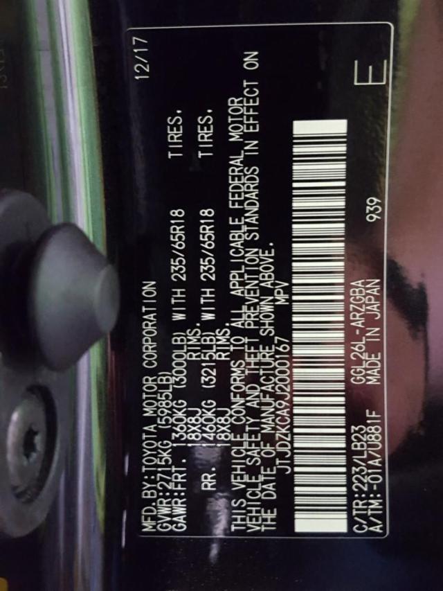 2018 Lexus RX AWD 350L PRM