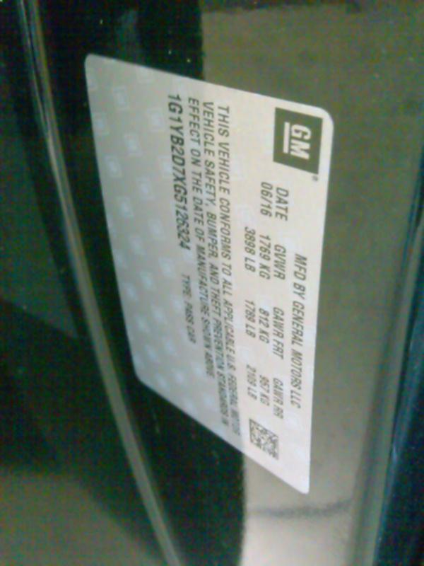 2016 Chevrolet CORVETTE 1LT