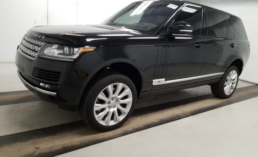 2016 Land Rover RANGE ROVER V8 SUPERCHARG