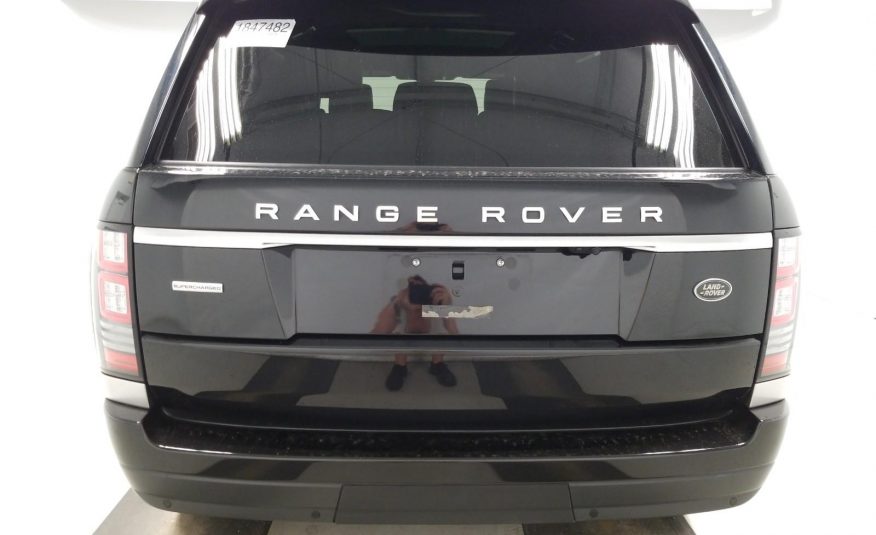 2016 Land Rover RANGE ROVER V8 SUPERCHARG