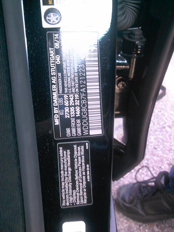 2015 Mercedes-Benz S550V S550