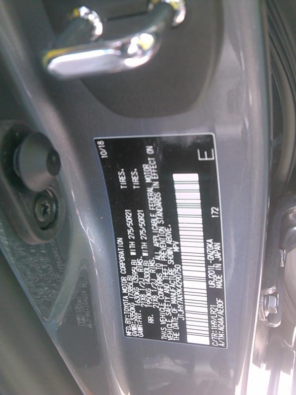 2019 Lexus LX LX570 3ROW