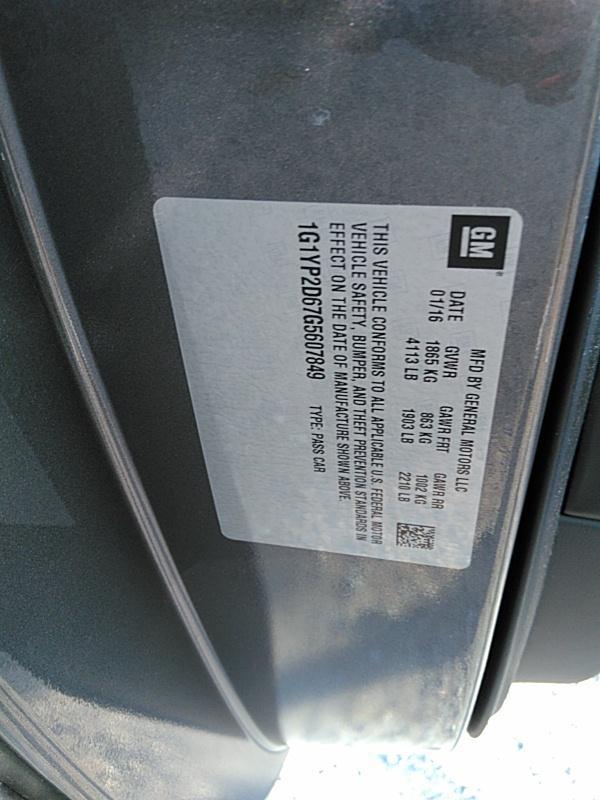 2016 Chevrolet CORVETTE Z06 1LZ