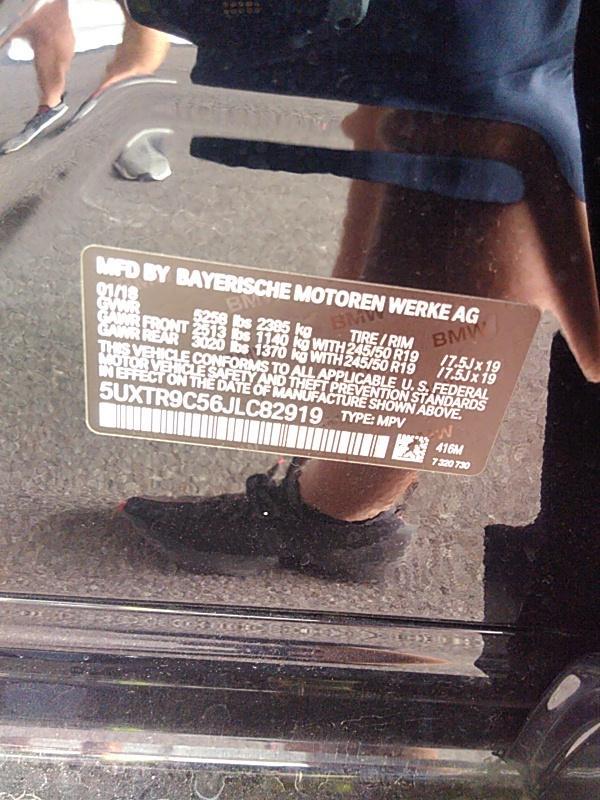 2018 BMW X3 30I XDRIVE 30IX MSPT