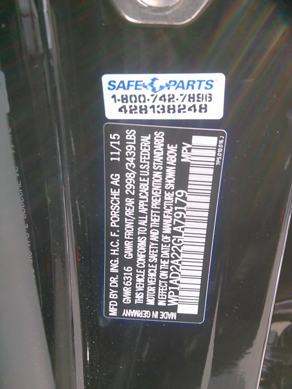 2016 Porsche CAYENNE V6 GTS