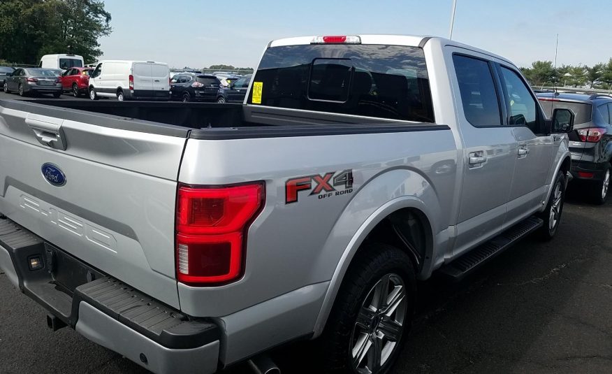 2018 Ford F150 4X4 CR LARIAT