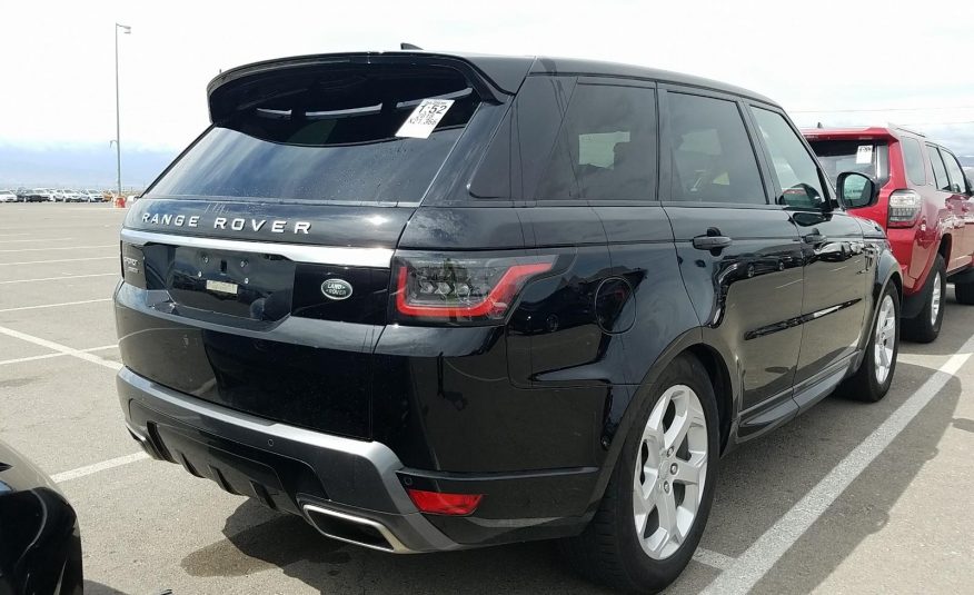 2018 Land Rover RANGE R SPT V6 HSE