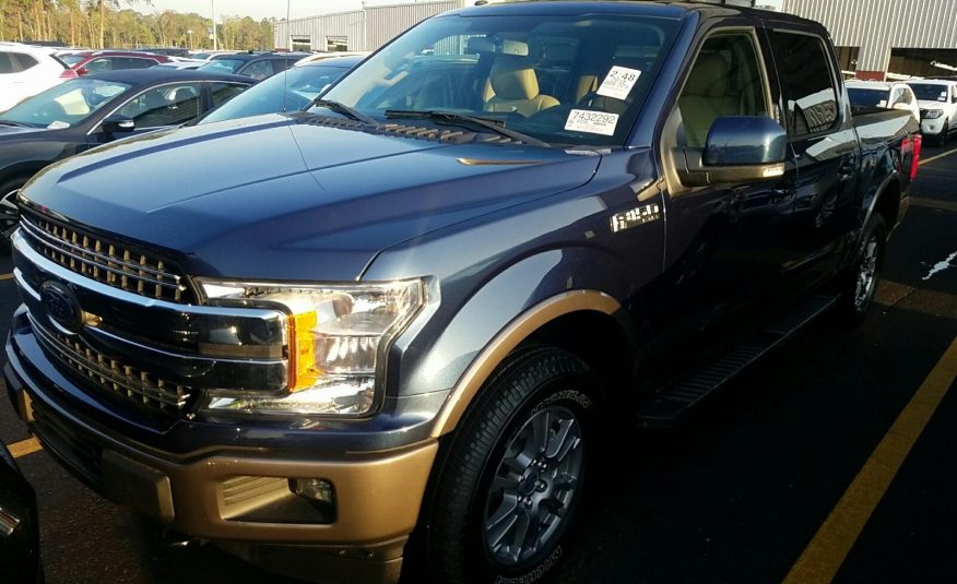 2018 Ford F150 4X4 CR LARIAT