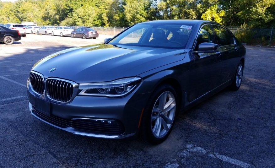 2016 BMW 750I XDRIVE 750I XDRIV