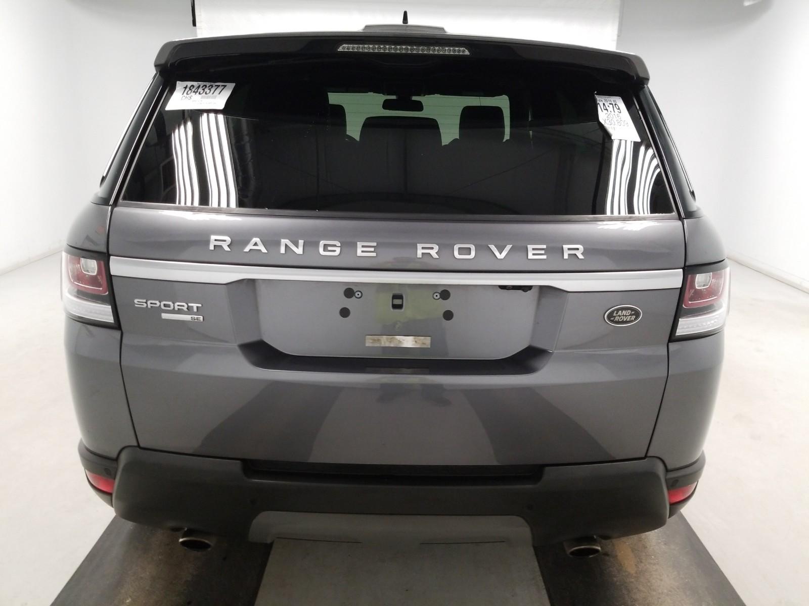 2016 Land Rover RANGE R SPT V6 V6 SE