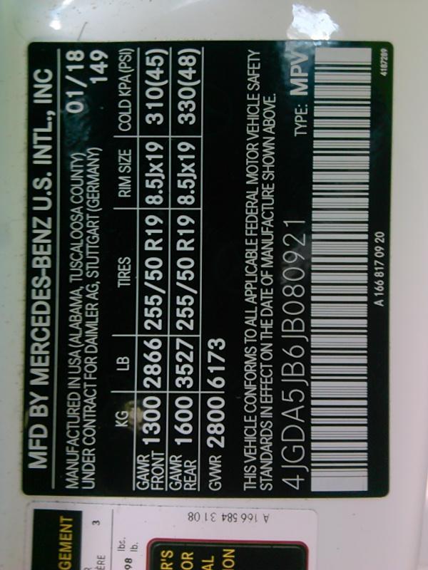 2018 Mercedes-Benz GLE350W GLE 350