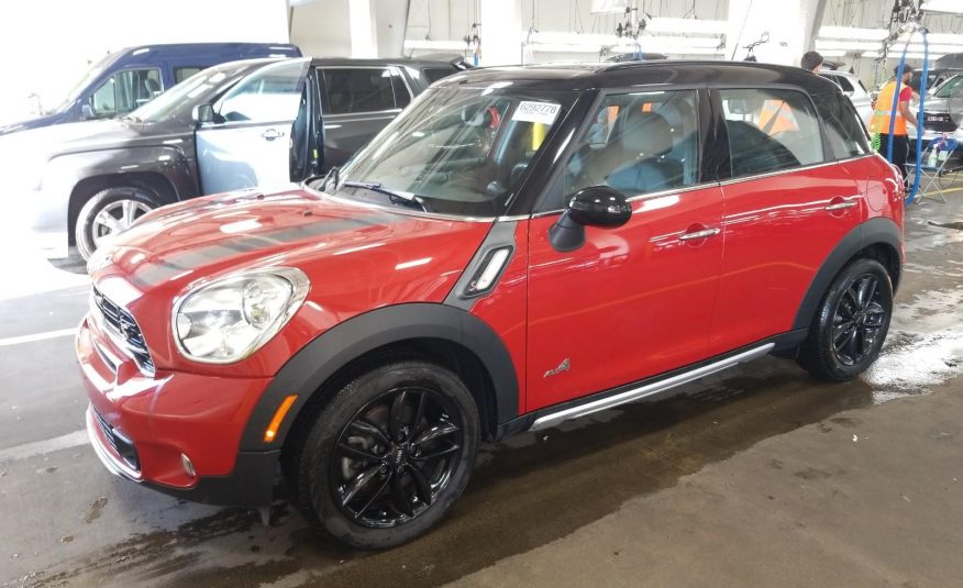 2016 MINI COUNTRYMAN AWD S ALL4