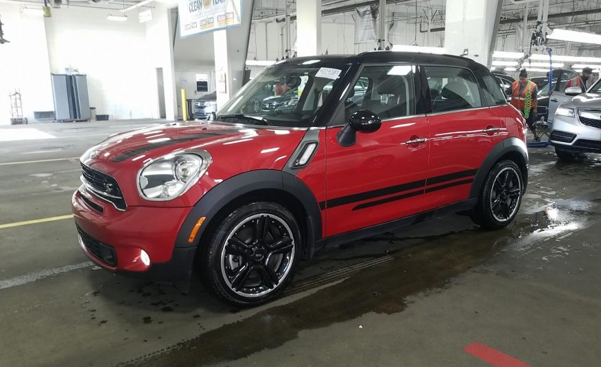 2016 MINI COUNTRYMAN FWD S