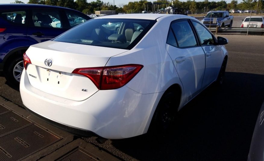 2017 Toyota COROLLA LE