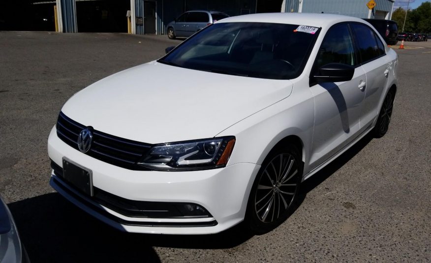 2016 Volkswagen JETTA 1.8T SPORT