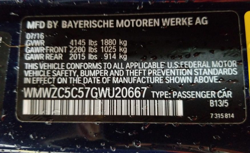2016 MINI COUNTRYMAN AWD S ALL4