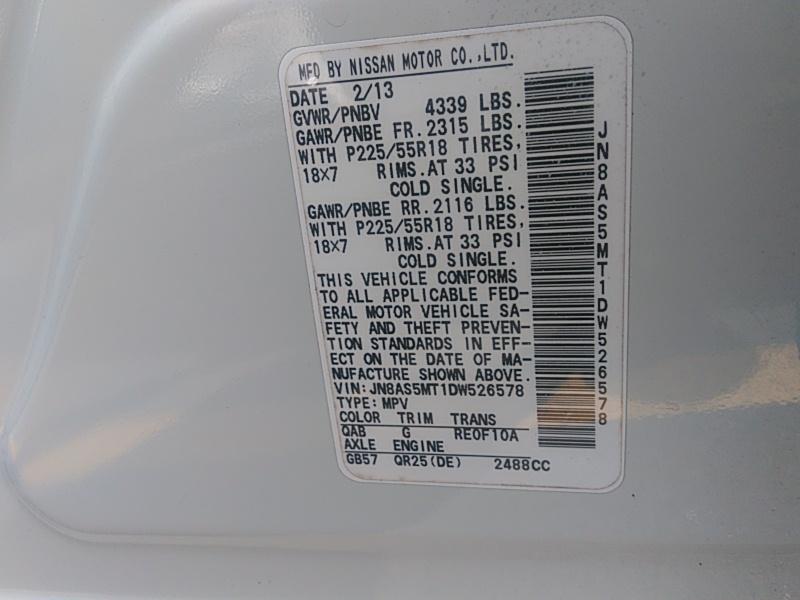 2013 Nissan ROGUE FWD SL