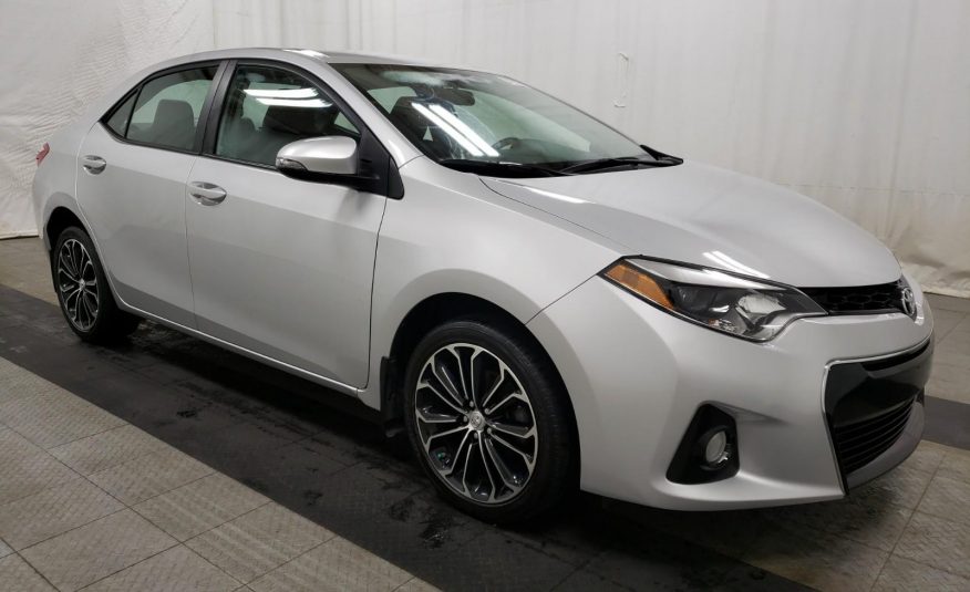 2016 Toyota COROLLA S PLUS