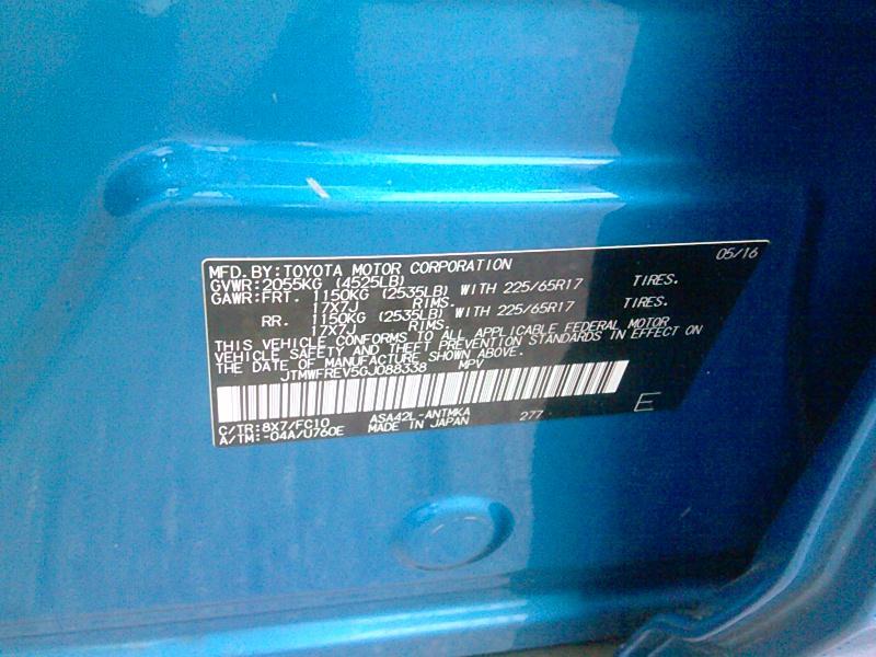 2016 Toyota RAV4 FWD XLE