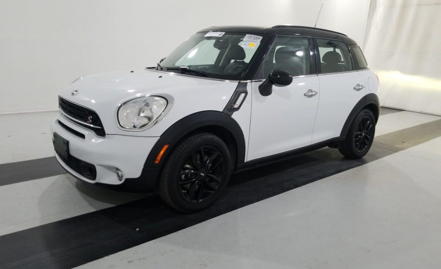 2016 MINI COUNTRYMAN FWD S