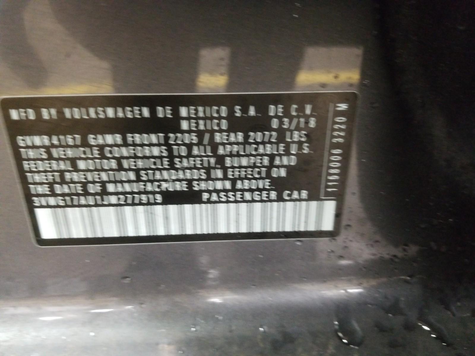 2018 Volkswagen GOLF S