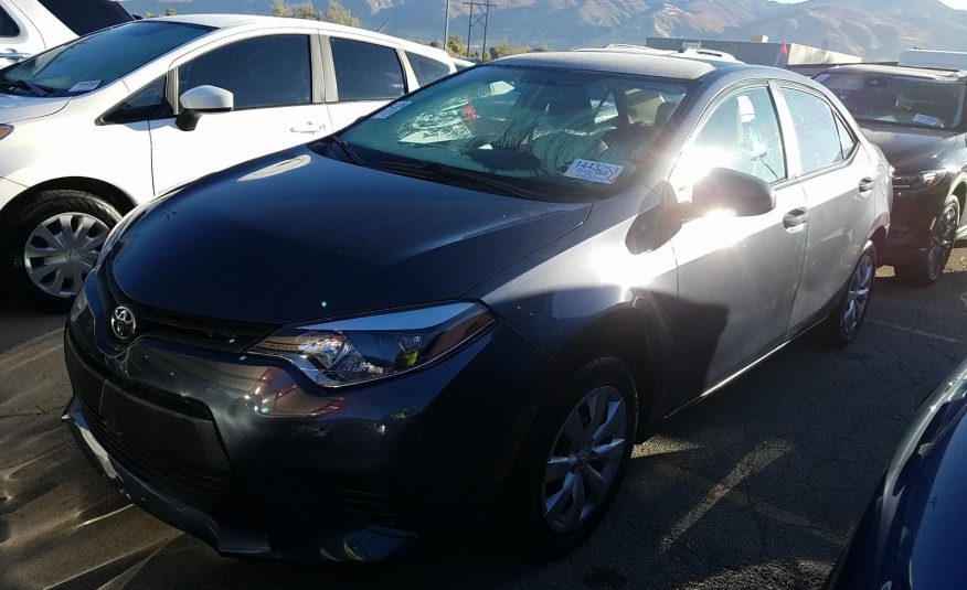 2016 Toyota COROLLA LE