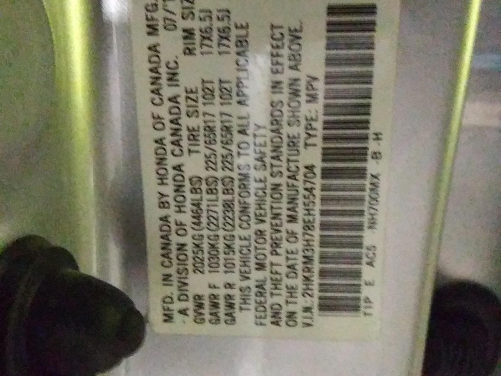 2014 Honda CR-V FWD EX-L