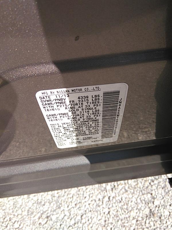 2013 Nissan ROGUE FWD S