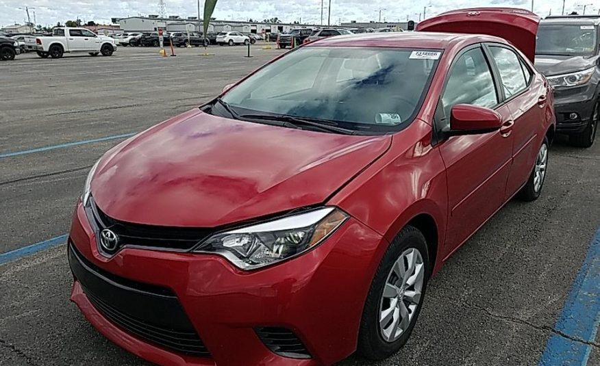 2016 Toyota COROLLA LE