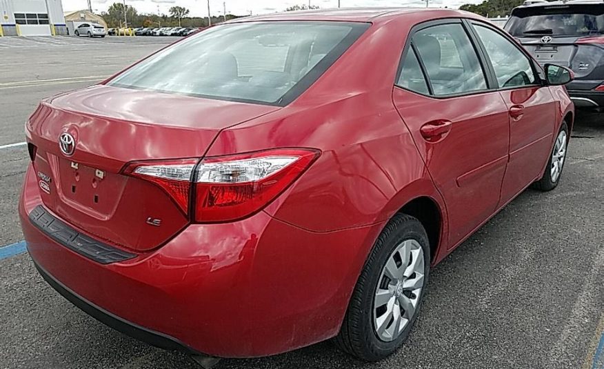 2016 Toyota COROLLA LE