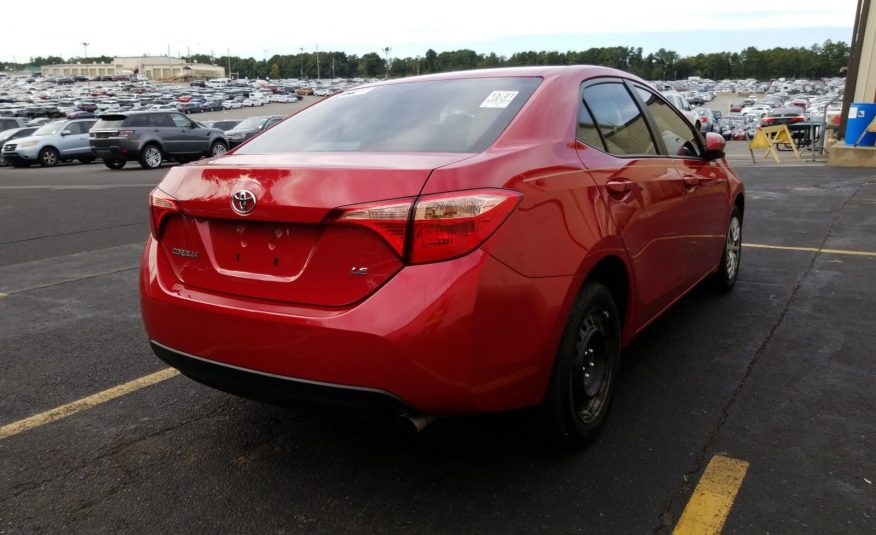 2017 Toyota COROLLA LE