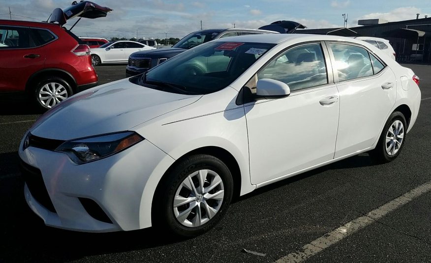 2016 Toyota COROLLA L