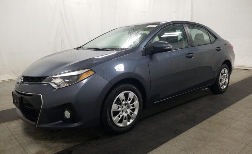 2016 Toyota COROLLA S