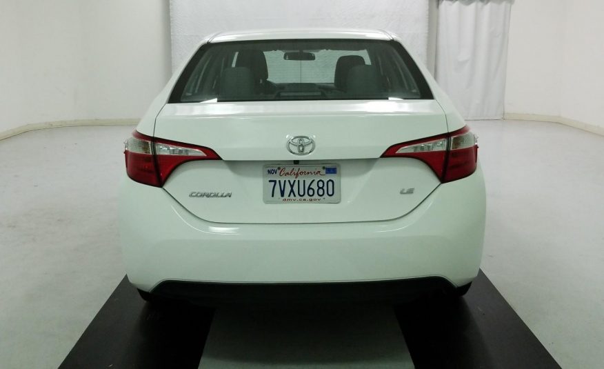 2016 Toyota COROLLA LE
